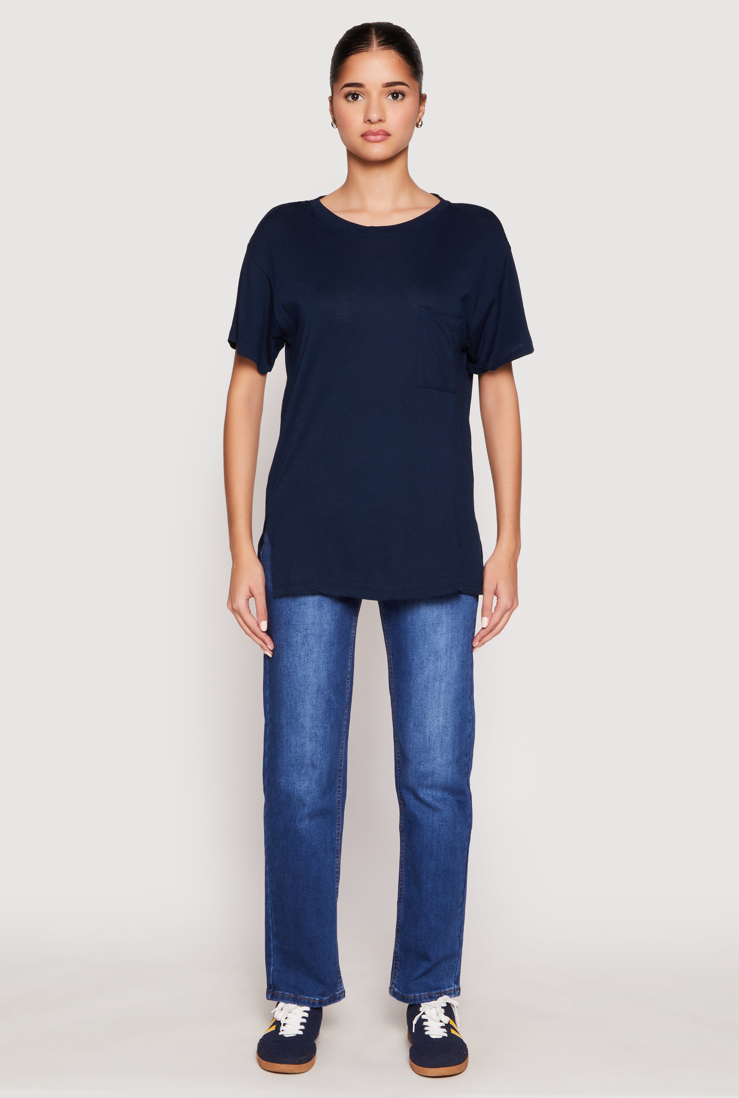 Side Slit Pocket T Shirt