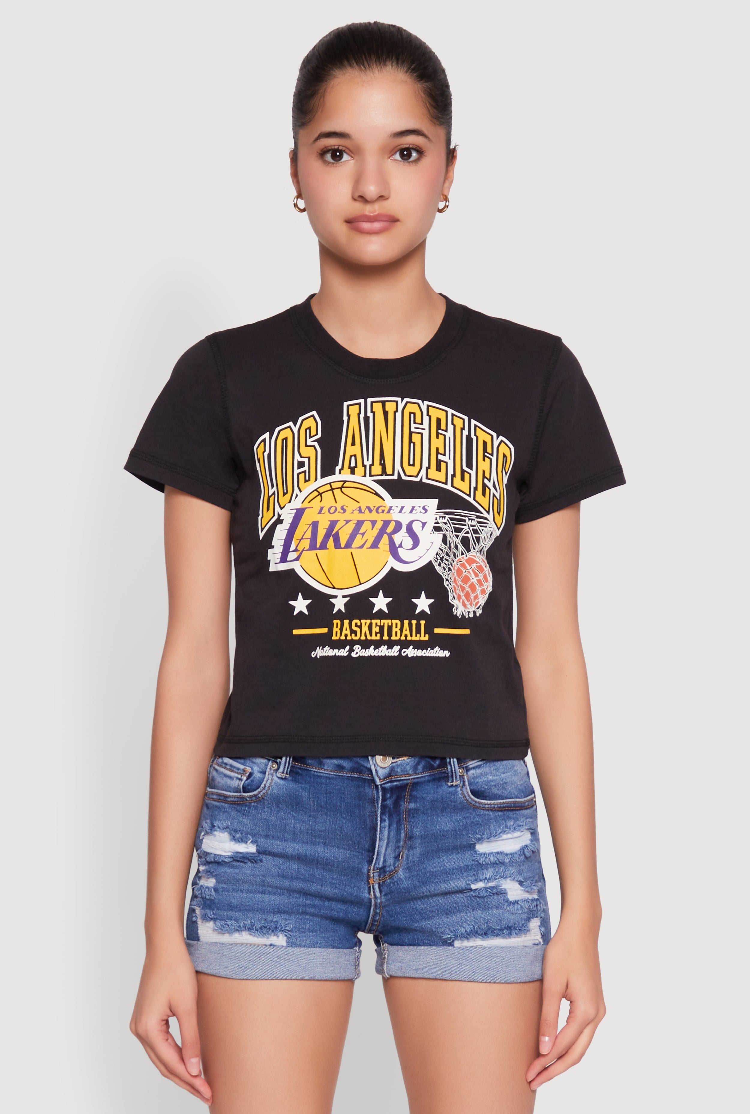 NBA Los Angeles Lakers Cropped Tee
