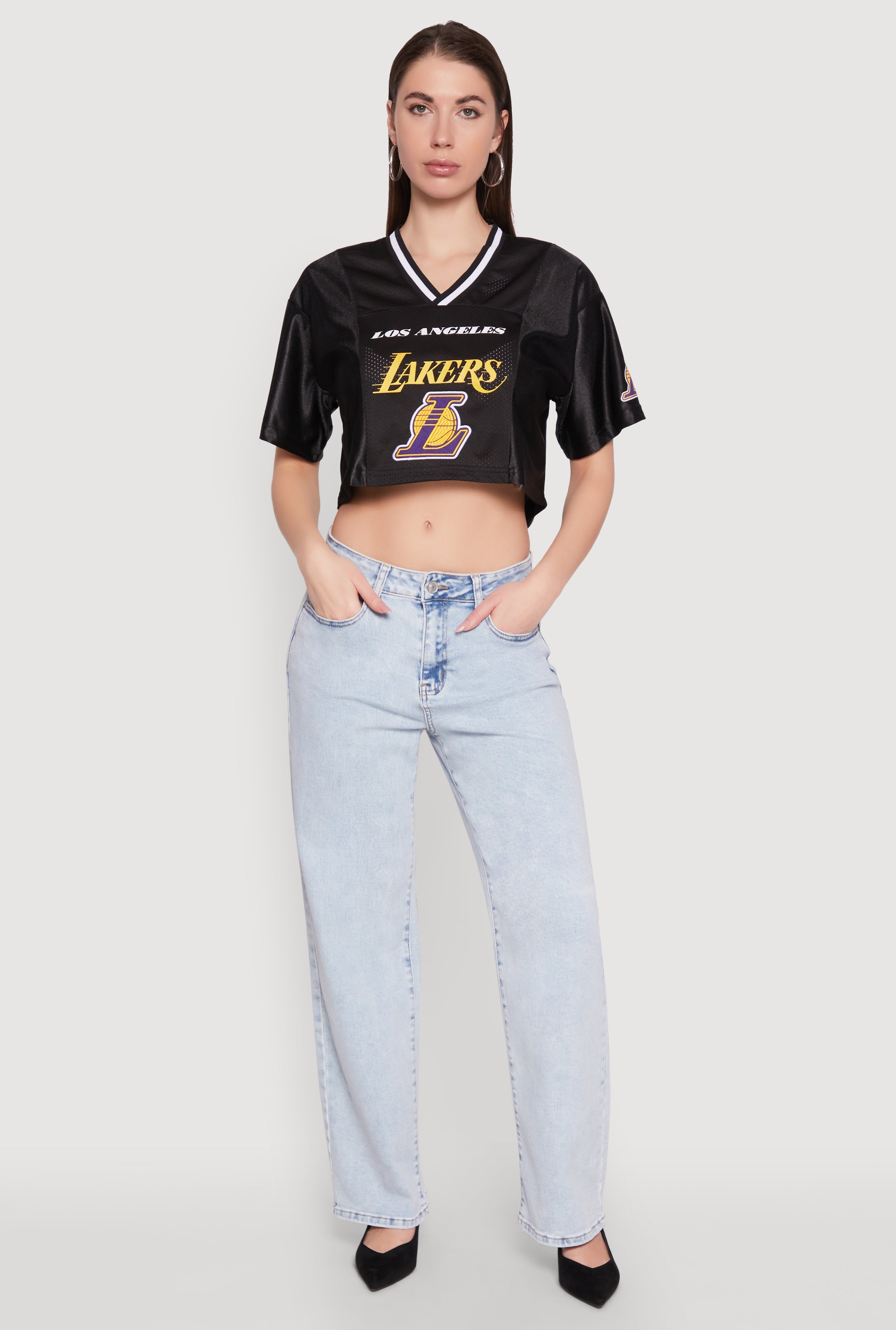 NBA Los Angeles Lakers Crop Jersey