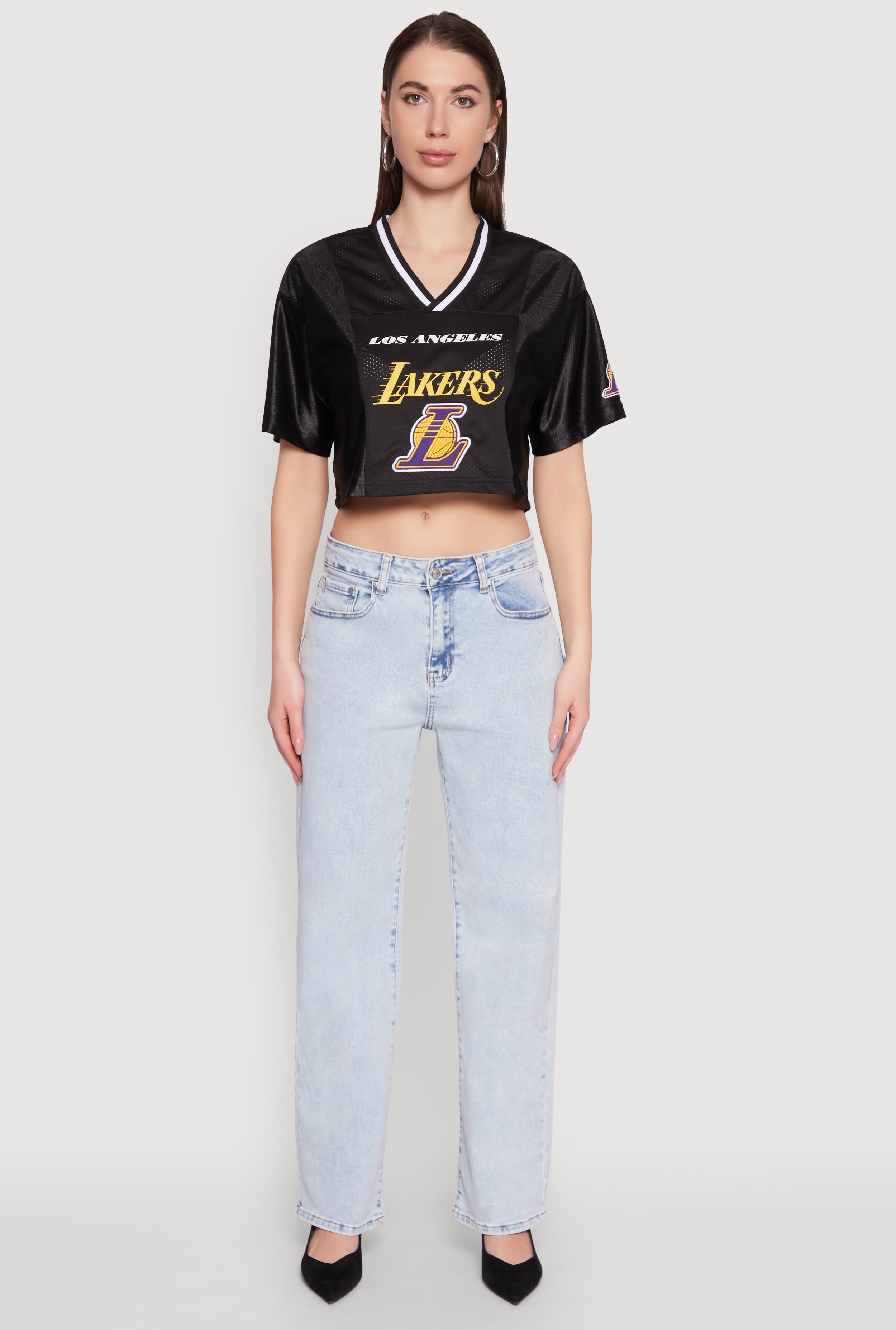 NBA Los Angeles Lakers Crop Jersey