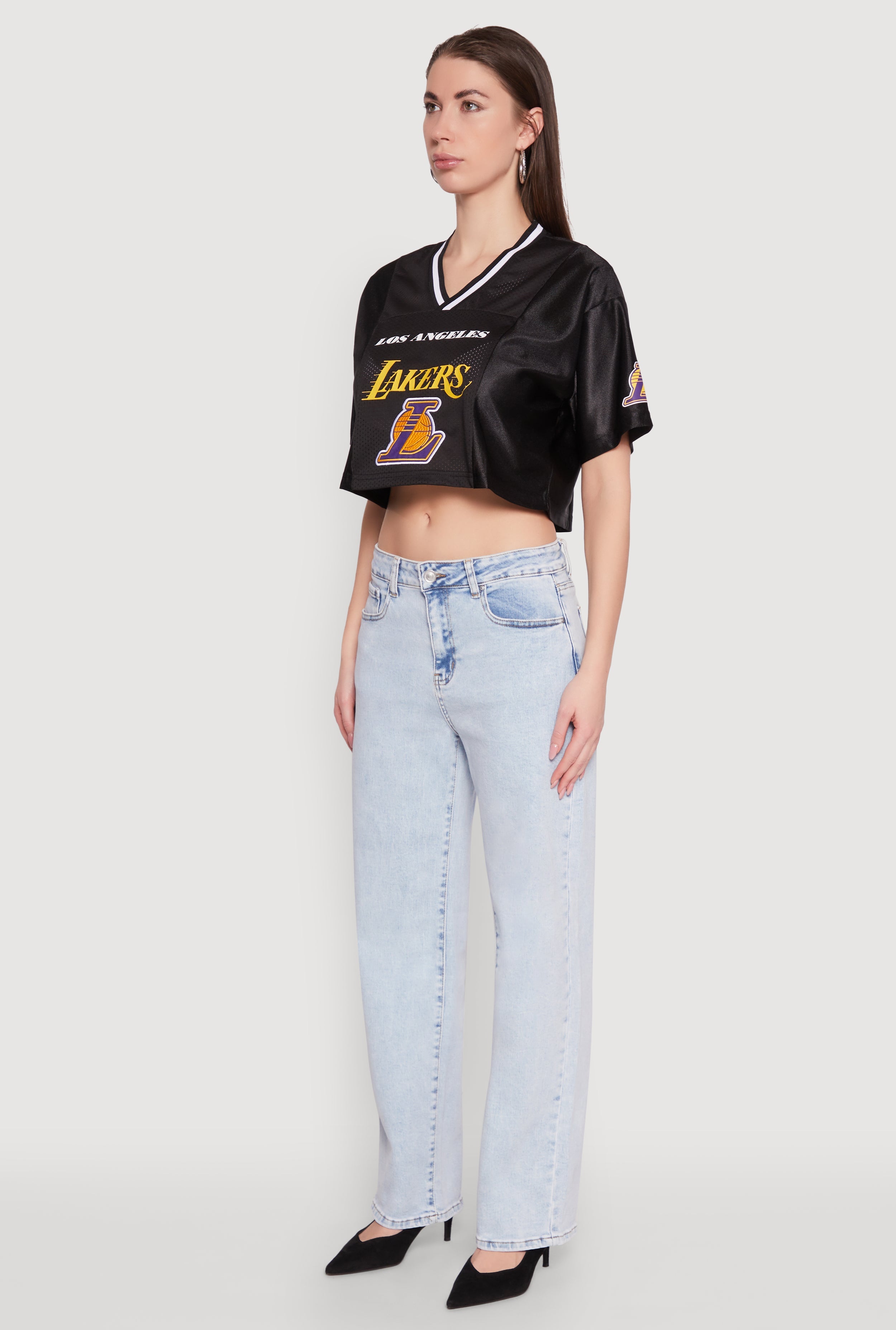 NBA Los Angeles Lakers Crop Jersey