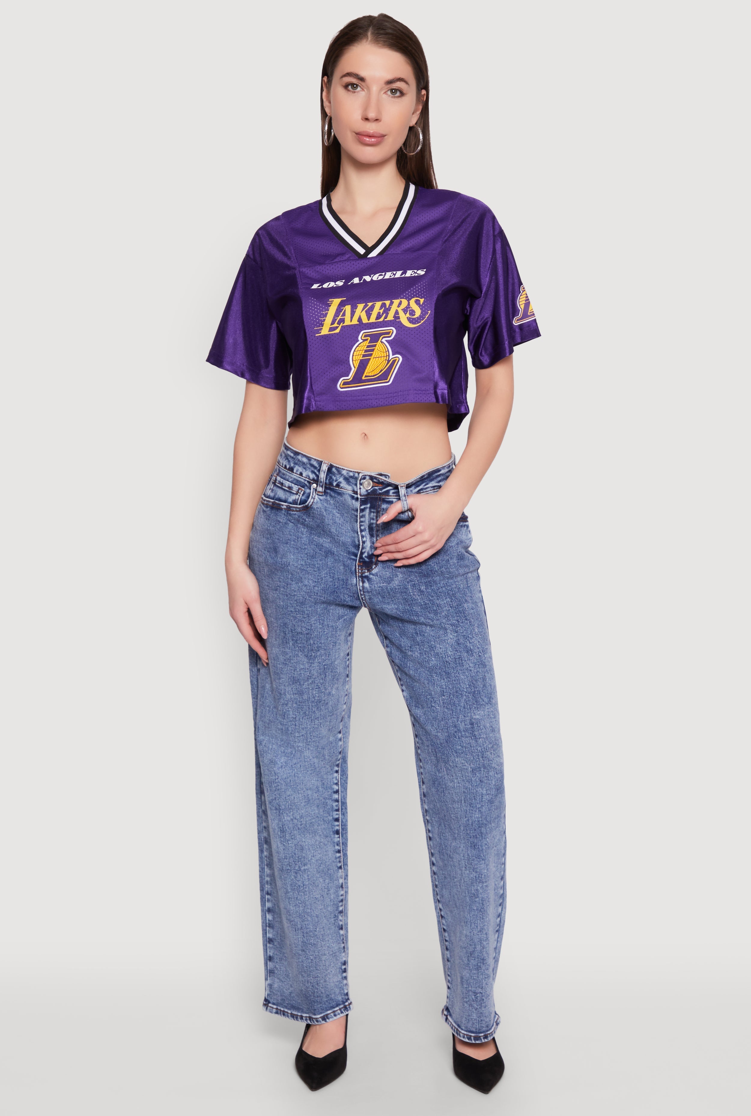 NBA Los Angeles Lakers Cropped Jersey