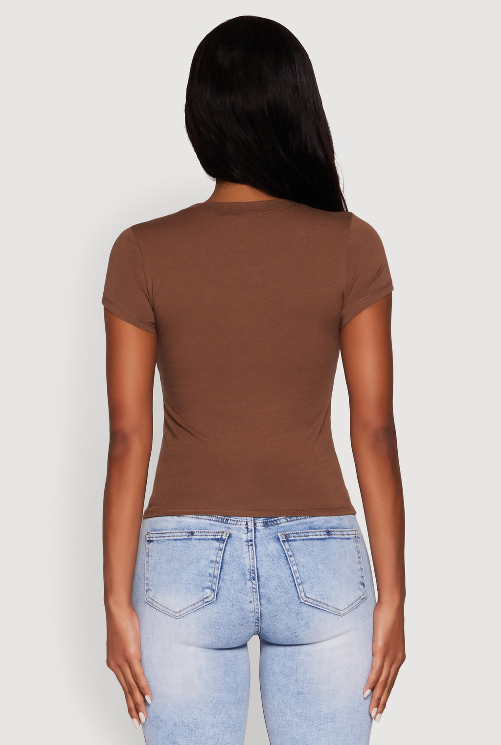 Basic Crew Neck Top